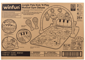Winfun Centru De Activitati Muzical Prietenii Din Jungla Deluxe 