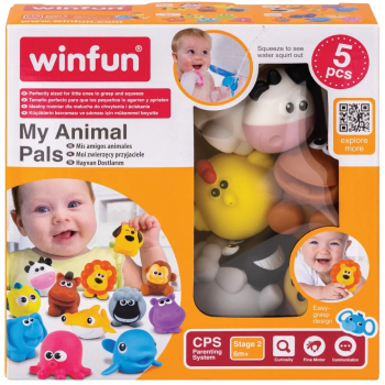 Winfun Set Jucarii De Baie Animalute De La Ferma 