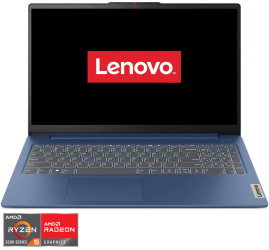 Laptop Lenovo IdeaPad Slim 3 15ABR8 cu procesor AMD Ryzen™ 5 5625U pana la 4.3GHz 15.6'' Full HD 8GB DDR4 RAM 512GB SSD AMD Radeon™ 