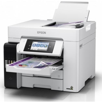 Multifunctional inkjet color CISS Epson L6580 dimensiune A4 Printare Copiere Scanare Fax viteza 32 ppm alb-negru 32ppm color rezolutie 