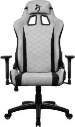Scaun Gaming Arozzi Avanti Soft Fabric Tetiera Ajustabil max. 120kg Alb 