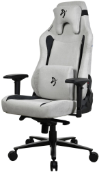 Scaun Gaming Arozzi Vernazza XL SoftFabric Tetiera Ajustabil max. 170kg Gri deschis 