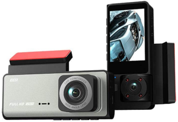 Camera auto dvr 1080P HD unghi 170 grade fata-spate marsarier de parbriz wifi night vision
