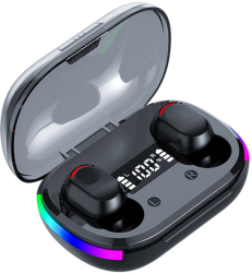 Casti wireless EM-K10 inteligente Bluetooth 5.3 compatibilitate universala IOS + Android Latenta 38ms Anulare activa a zgomotului 