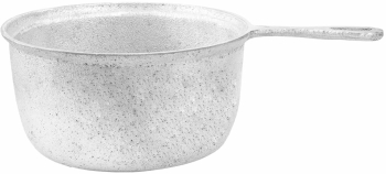 Ceaun din aluminiu alimentar cu coada capacitate 2.5L fund drept EXT-8069 