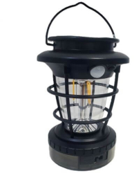 Felinar de gradina TDItronics incarcare solara sir cu lumini led 10M senzor de miscare ip65