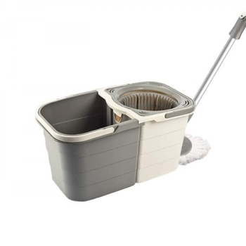 Mop rotativ cu galeata 360 de grade doua compartimente pentru apa 19 litri Lisa - ZLN-0792