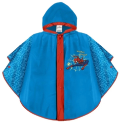 Pelerina de ploaie pentru baieti Perletti 3-6 ani 98-116 cm colectia Spider Man