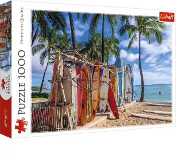 Puzzle Trefl 1000 Plaja Waikiki 