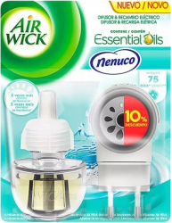 Set Odorizant electric + Rezerva odorizant 19 ml Air-Wick Essentials Oils nenuco
