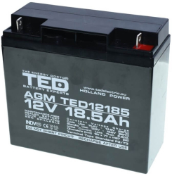 Acumulator 12 v 18 ah plumb-acid F1-T1 F3 AGM VRLA TED 