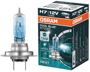 Bec auto far halogen Osram H7 Cool Blue Intense Next Generation +100 55w 12v PX26d 