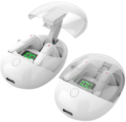 Casti bluetooth inteligente TWS Pro Bluetooth 5.3 + EDR compatibilitate universala IOS + Android Latenta 21 ms Conectivitate 