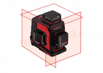 Laser autonivelant cu linii MultiLASER 3DR-Set BMI cu receptor laser diametru maxim de masurare 50m