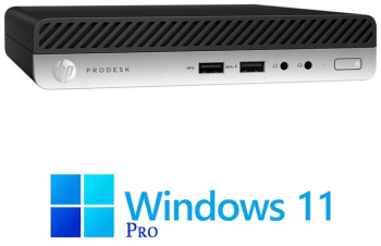 Mini PC HP ProDesk 400 G5 Hexa Core i5-8500T 16GB 256GB SSD Win 11 Pro 