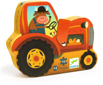 Puzzle Tractor Djeco 