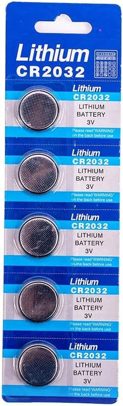 Set 5 baterii CR2032 3v lithium pentru cantar baie telecomanda auto jucarii bios 