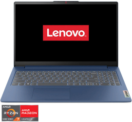 Laptop Lenovo IdeaPad Slim 3 15ABR8 cu procesor AMD Ryzen™ 7 5825U pana la 4.5GHz 15.6