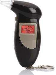 Alcool tester digital cu 4 capete ecran LCD semnal sonor portabil 