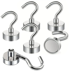 Carlige magnetice neodim Set 6 buc 