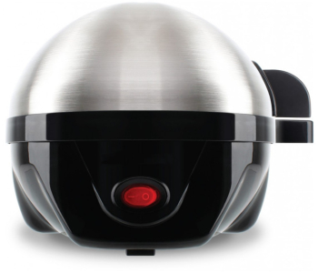 Cazan de oua Rosberg R51982C 350W Pentru 7 oua Oprire automata cu semnal Otel inoxidabil Negru/otel inoxidabil 