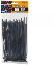 Coliere plastic 150x3.6mm negre 100buc Handy 