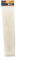Coliere plastic transparent 450x4.6mm 100buc Handy 