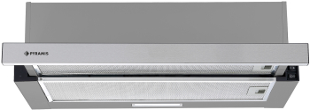 Hota telescopica Pyramis Sliding ATM1 putere de absorbtie 335mc/h 1 motor 60cm finisaj metal vopsit si inox 