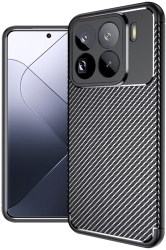 Husa pentru Xiaomi 15 Pro - Techsuit CarbonFiber - Black 