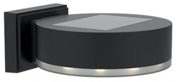 Lampa solara de perete/gard LED set 2 buc 14x12x5.5 cm 