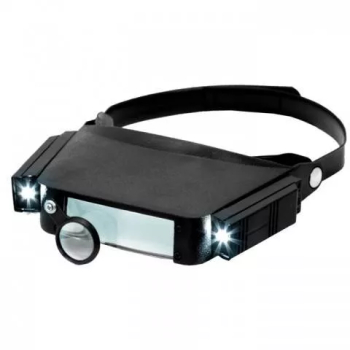 Lupa cu suport capilar si iluminare cu LED HANDY 