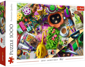 Puzzle Trefl 1000 Aranjarea Gradinii Artist Andrew Farley 