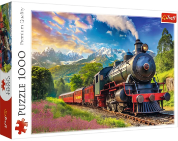 Puzzle Trefl 1000 Calatorie Cu Trenul 