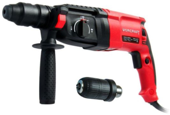 Rotopercutor SDS Plus 800 W + mandrina rapida 3.2 J Worcraft 