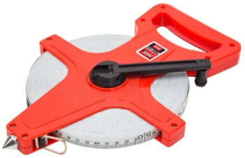 Ruleta banda fibra 30 m cu maner Beorol