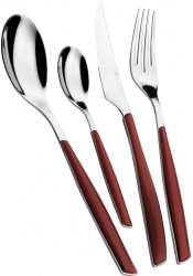 Set 24 tacamuri Casa Bugatti - Glamour visiniu 