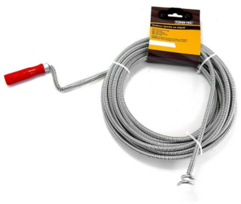 Spirala sarpe desfundat canalizare 9 mm x 5 m 