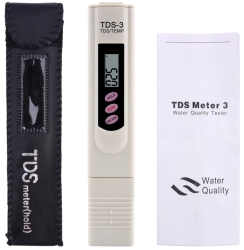 Tester puritate apa TDS-3 metru si termometru digital masoara calitatea apei din reteaua de alimentare puturi acvarii piscine 