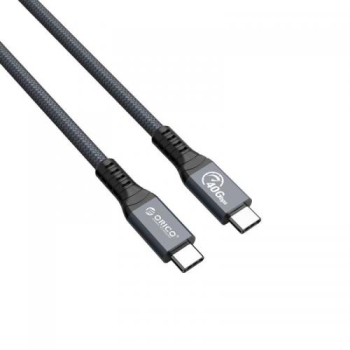Cablu de date Orico TBZ4-03-GY USB-C - USB-C 0.3m Gray 
