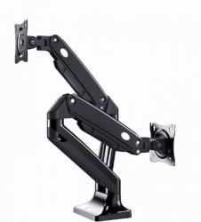 Suport monitor Gembird MA-DA2-03 17-35inch Black 