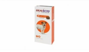 Bravecto 250 mg x 1 tbl-4.5-10 kg pentru caini 