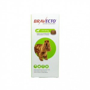 Bravecto 500 mg x 1 tbl-10-20 kg pentru caini 