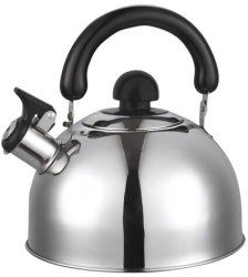 Ceainic din inox cu fluier HB-H464IN pentru Plita gaz ceramica electrica & inductie Capacitate 1.6L