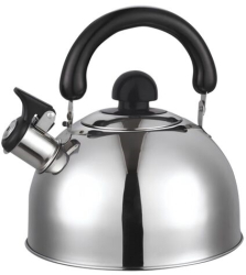 Ceainic din inox cu fluier HB-H465IN pentru Plita gaz ceramica electrica & inductie Capacitate 2L 