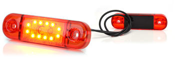 Lampa Gabarit Led 715 W97.3 12V-24V Pozitie Rosu Was 