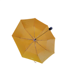 Umbrela Pliabila cu maner retractabil. Galben 