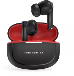 Casti wireless TaoTronics TT-BH1120, Bluetooth 5.3, IPX5, Autonomie 30 de ore, Negru