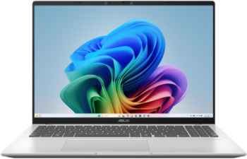Laptop ASUS Vivobook 16 X1607QA-MB054W Snapdrogon X X1-26-100 16 inch RAM 16GB SSD 1TB Qualcomm Adreno X1-45 Windows 11 Cool Silver 