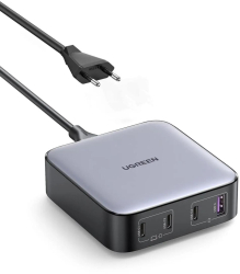 Statie de incarcare Ugreen Nexode 100W GaN 3x USB-C 1x USB-A PPS QC4+ Gri 