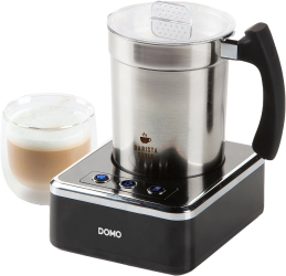 Aparat de spumare lapte DOMO 200 ml negru/inox